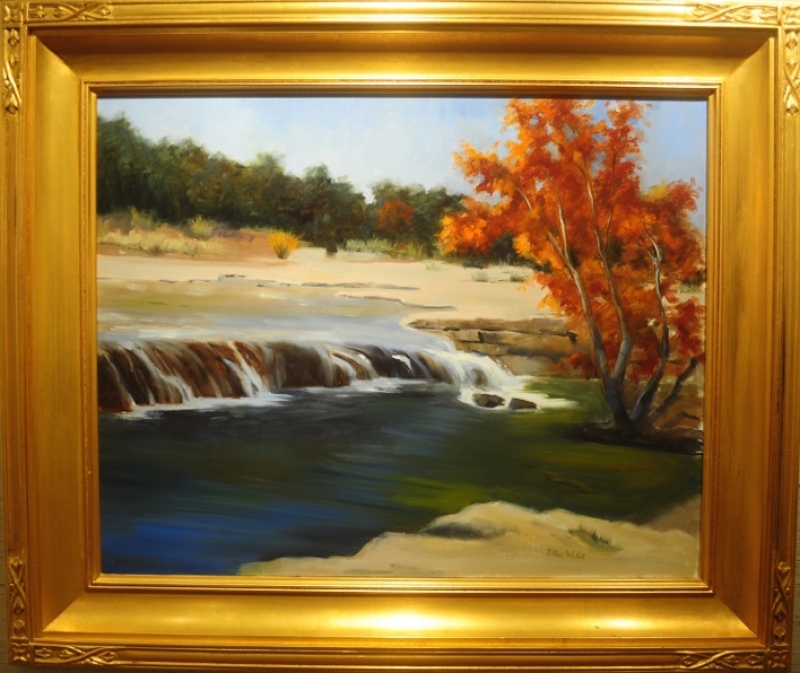 Fall on Bull Creek by artist Ellen Wheelock Willis